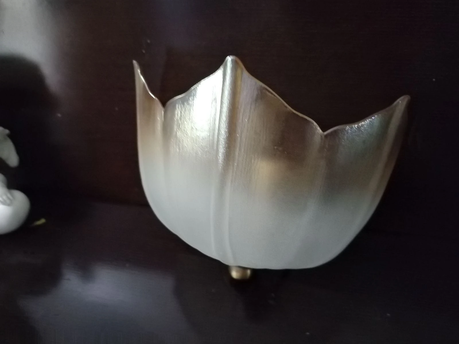 Hermosa lámpara de pared vintage estilo art déco en vidrio esmerilado – photo 12